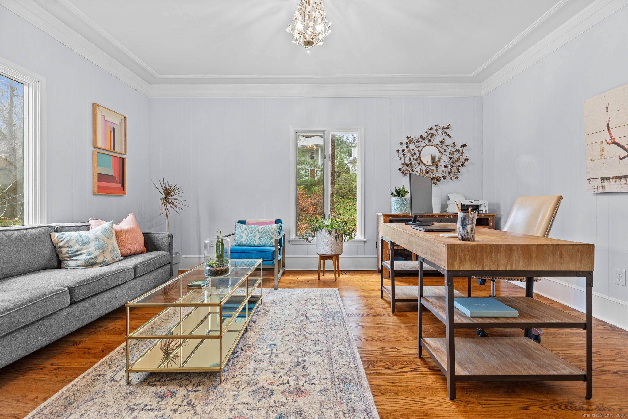 40 Hull Place Ridgefield, CT 06877 - Photo 25 of 40 a living room with furniture a rug and a window