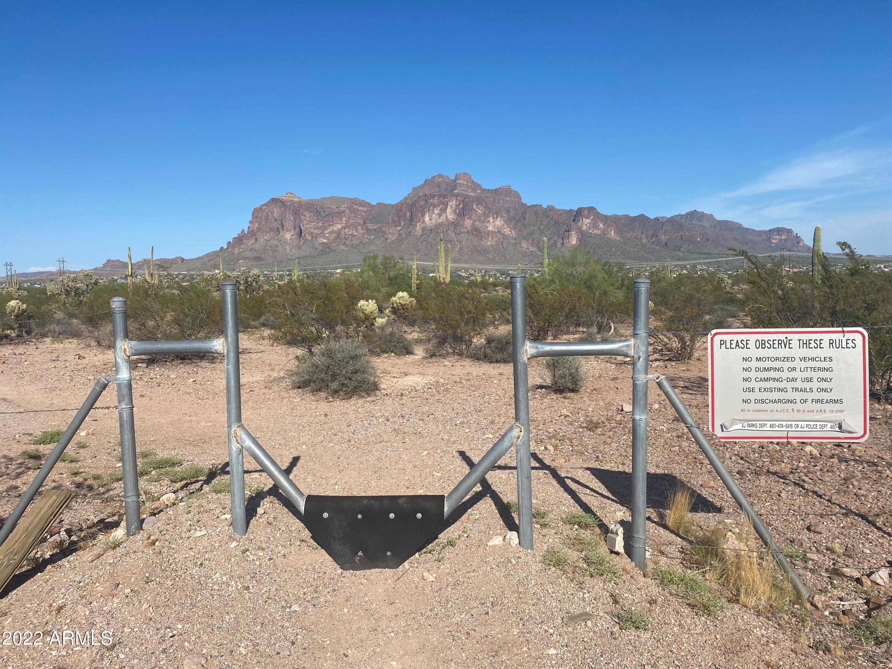 1879 North Hilton Road Apache Junction, AZ 85119 - Photo 80 of 89 State Park Hiking Trail Head w Sign
