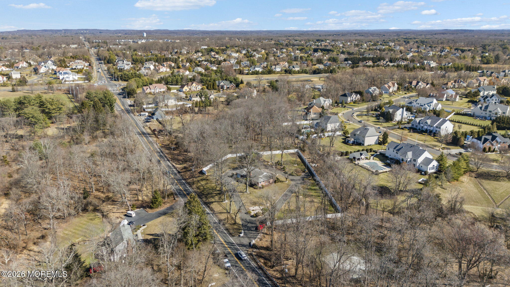440 Broadway Road Freehold, NJ 07728 - Photo 50 of 50 an aerial view of residential house and space
