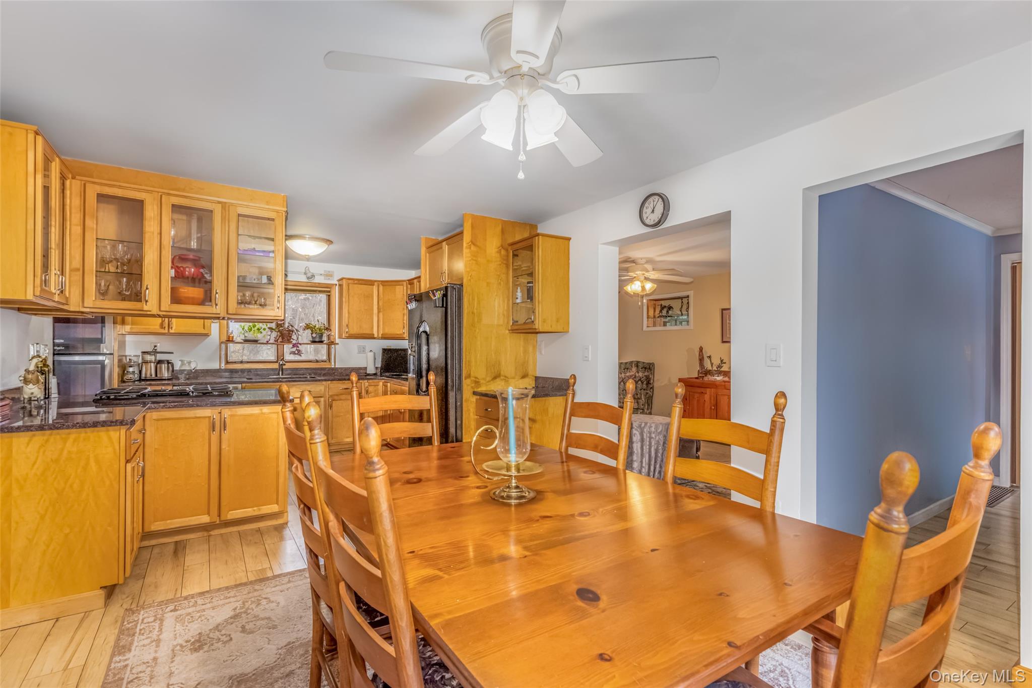 1896 Rte 44 55 Modena, NY 12548 - Photo 24 of 48 Dining room featuring light wood-type flooring and a ceiling fan