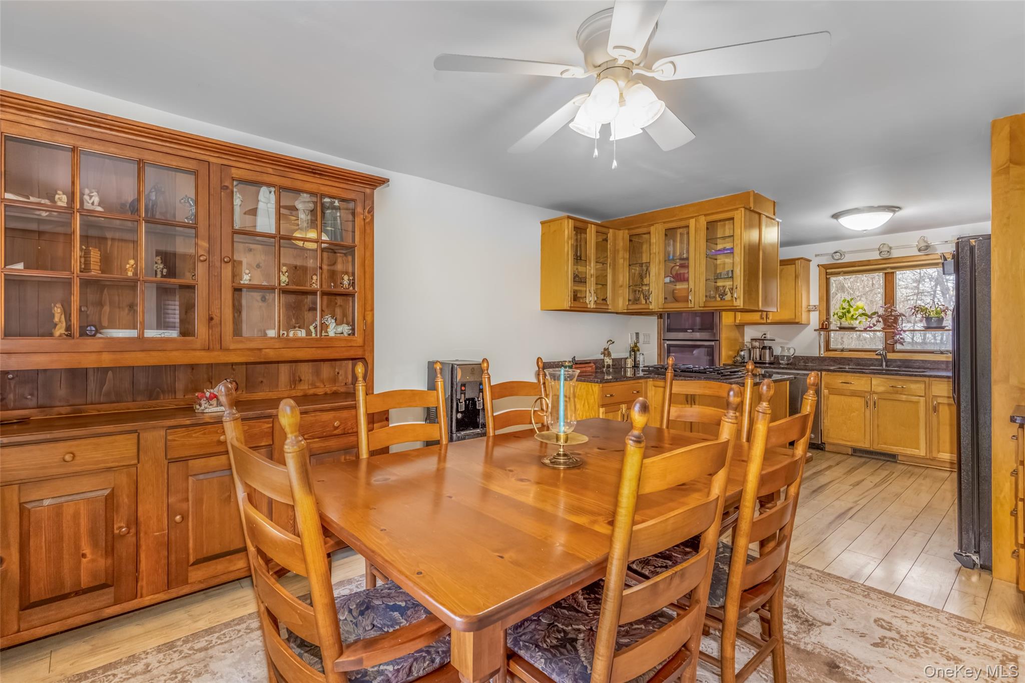 1896 Rte 44 55 Modena, NY 12548 - Photo 25 of 48 Dining space with light wood-style flooring and a ceiling fan