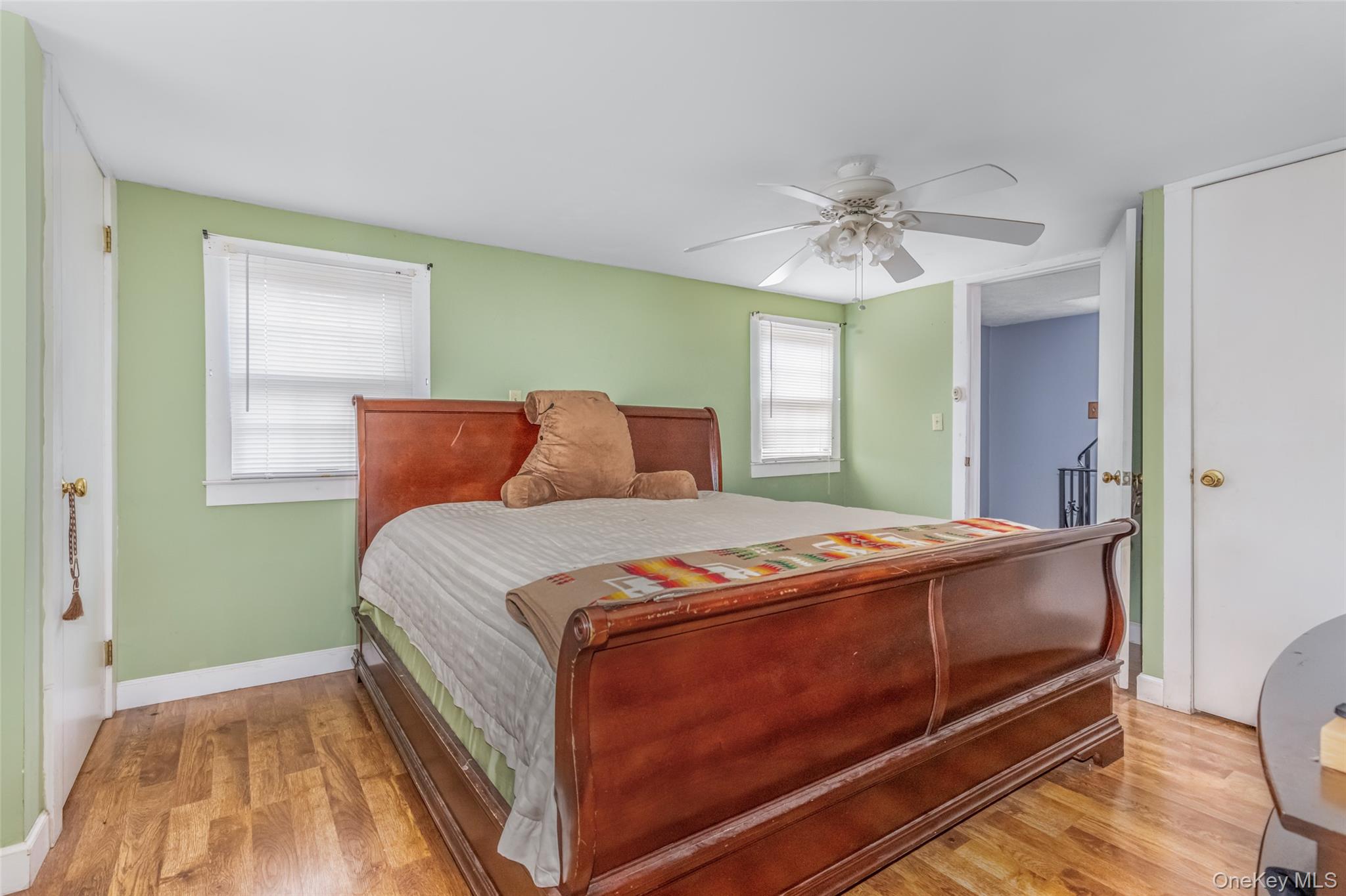 1896 Rte 44 55 Modena, NY 12548 - Photo 42 of 48 Bedroom featuring light wood finished floors and ceiling fan