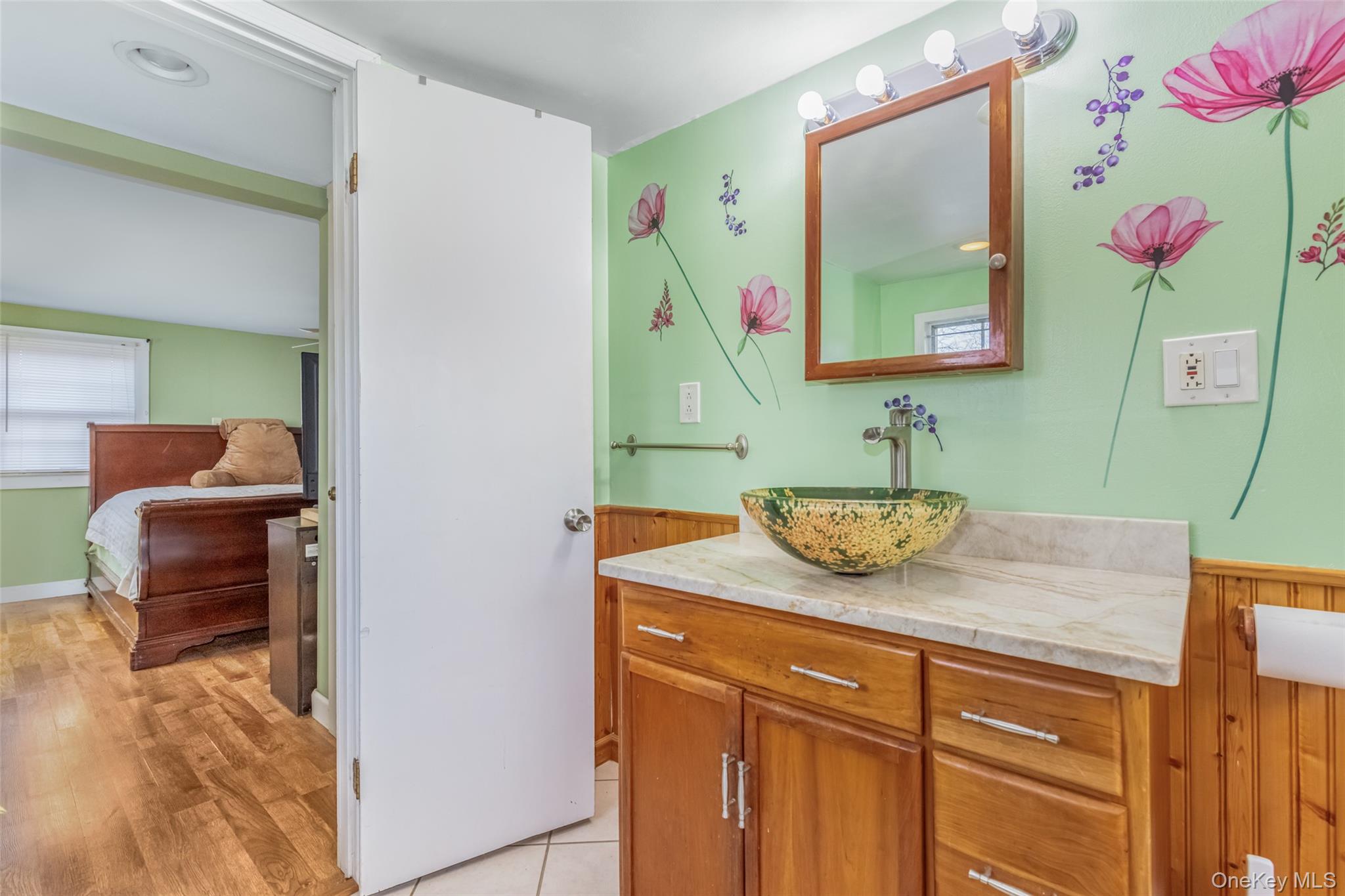 1896 Rte 44 55 Modena, NY 12548 - Photo 44 of 48 Ensuite bathroom with vanity and light wood-type flooring