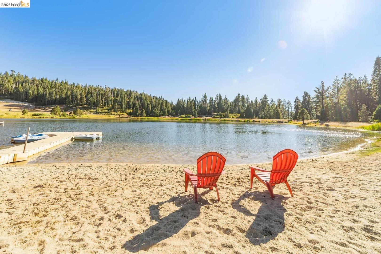 33840 Upper Leland Road, Unit 25A Pinecrest, CA 95364 - Photo 39 of 41 a lake view with beach and outdoor space