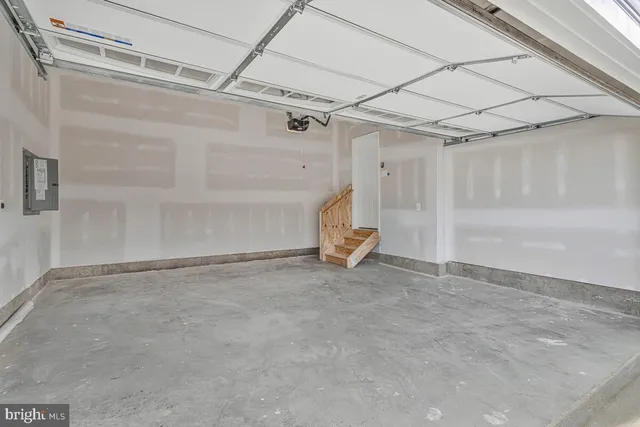 a view of a room with an empty space