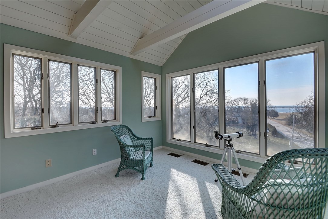 176 Shore Road Westerly, RI 02891 - Photo 23 of 36 Spare bedroom, office, with fireplace