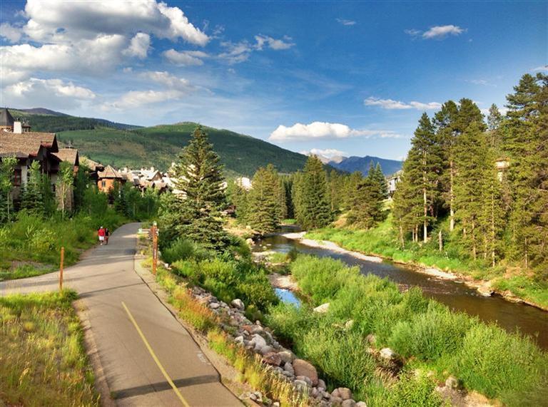 825 West Forest Road, Unit 14 Vail, CO 81657 - Photo 2 of 20 The creekside setting is to be treasured