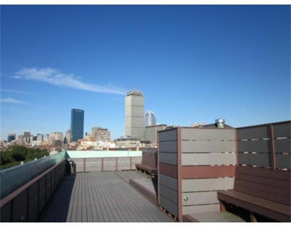 466 Commonwealth Avenue, Unit 506 Boston, MA 02215 - Photo 9 of 10 a view of a terrace with wooden cabinets