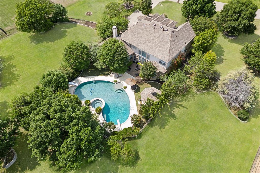 5808 Rathbone Drive Parker, TX 75002 - Photo 38 of 39 Summer is calling your name! How many pool parties would you host here this Summer?