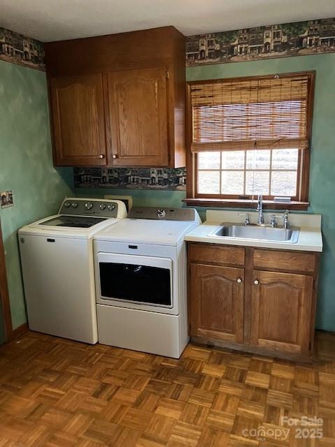 4462-1 Hoover Road Lawndale, NC 28090 - Photo 16 of 38 a kitchen with a stove sink and cabinets