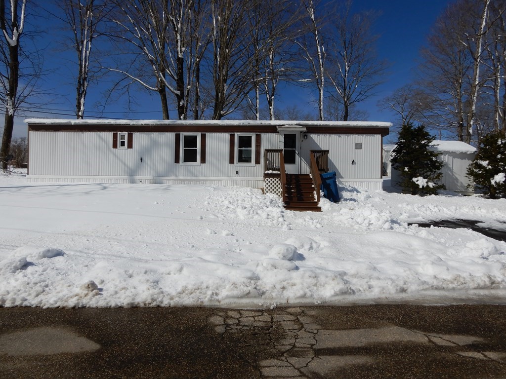 1 Heritage Drive Warren, MA 01585 - Photo 20 of 20 a view of a house with a snow in the yard