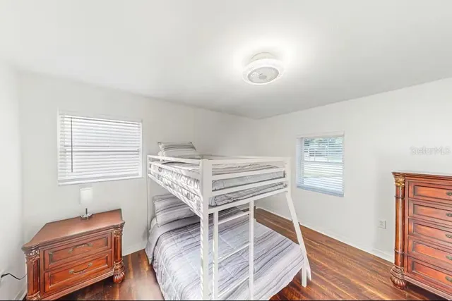 a room with furniture and a window