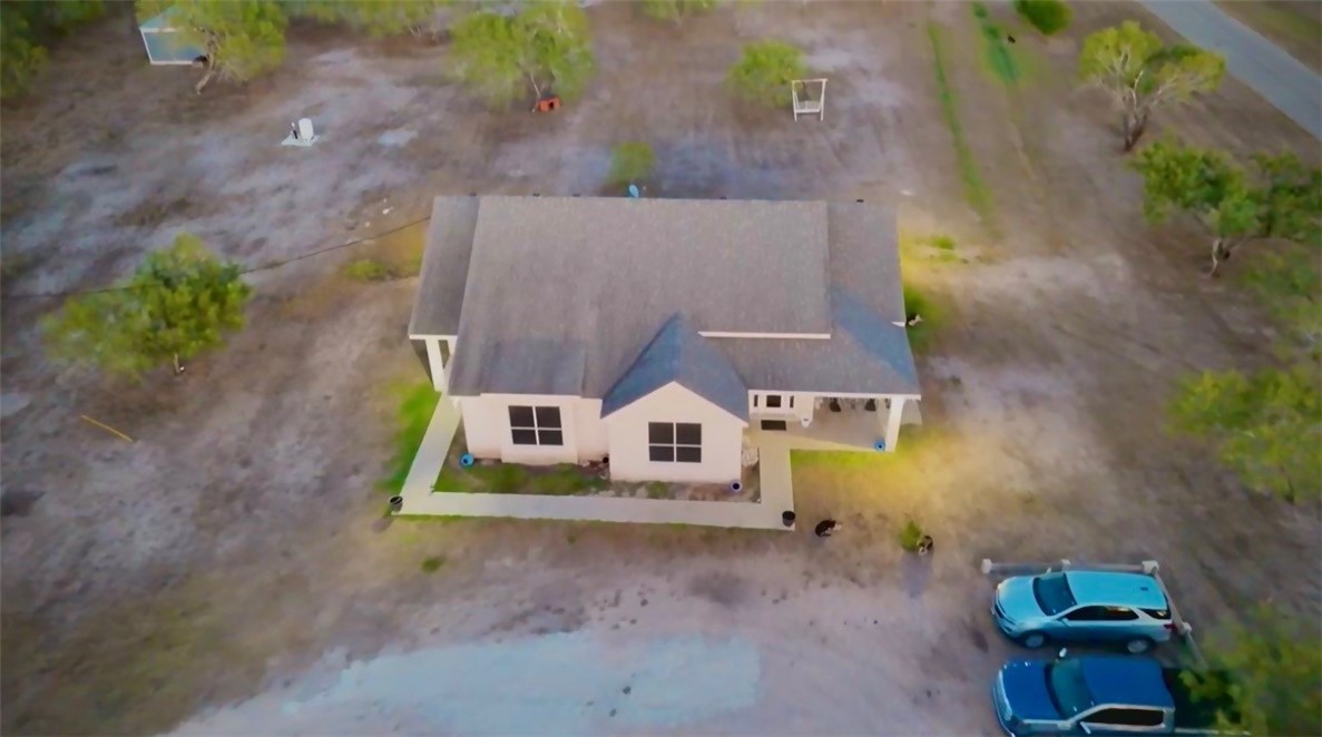 570 County Road 137 Alice, TX 78332 - Photo 3 of 30 an aerial view of a house with a yard