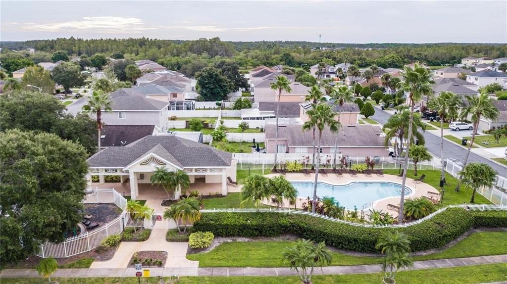 1112 Timberbend Circle Orlando, FL 32824 - Photo 17 of 32 an aerial view of residential houses with outdoor space and lake view