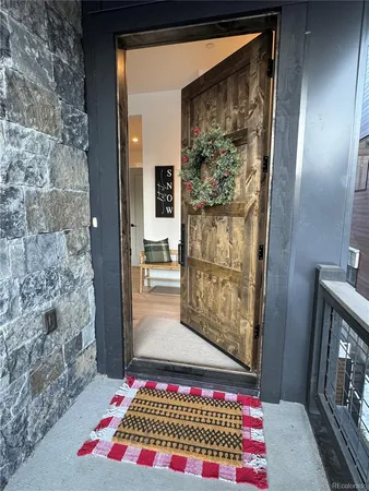 a picture of a bench in a room