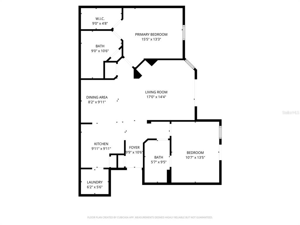 5122 Northridge Road, Unit 210 Sarasota, FL 34238 - Photo 23 of 36 a picture of a floor plan