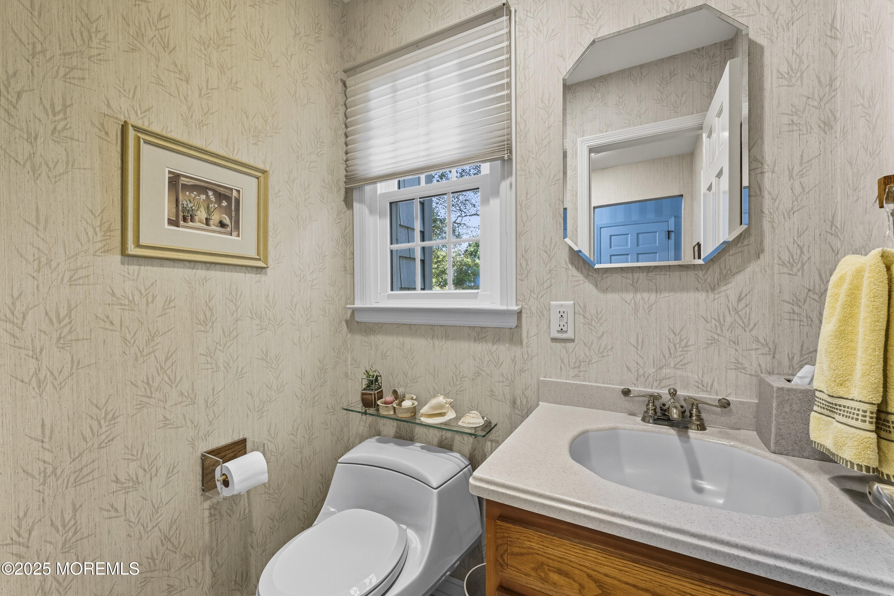 9 Mulberry Lane Colts Neck, NJ 07722 - Photo 12 of 36 a bathroom with a sink and a toilet
