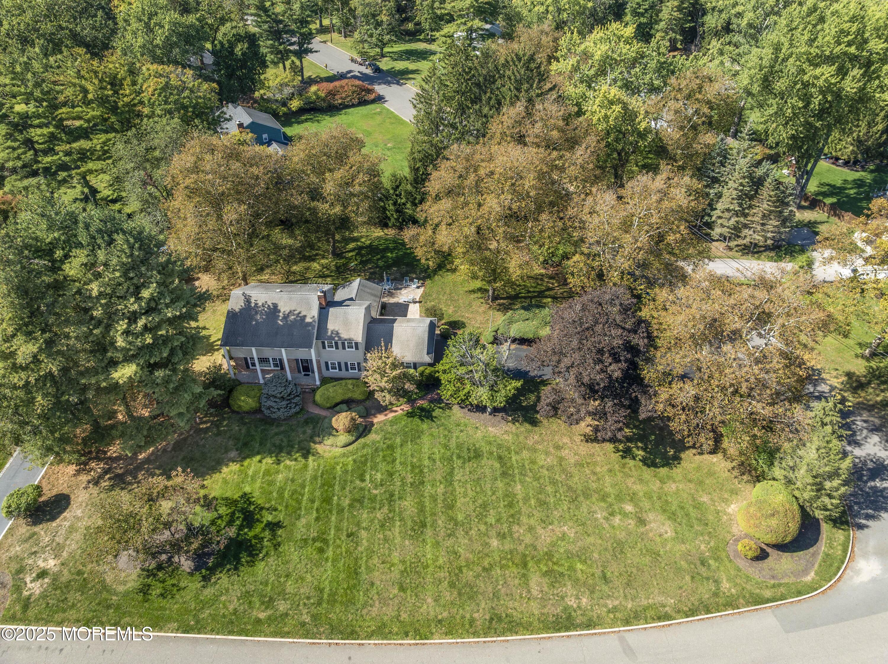 9 Mulberry Lane Colts Neck, NJ 07722 - Photo 26 of 36 a view of a yard with plants