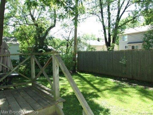 1875 Harvard Road Berkley, MI 48072 - Photo 14 of 15 Backyard