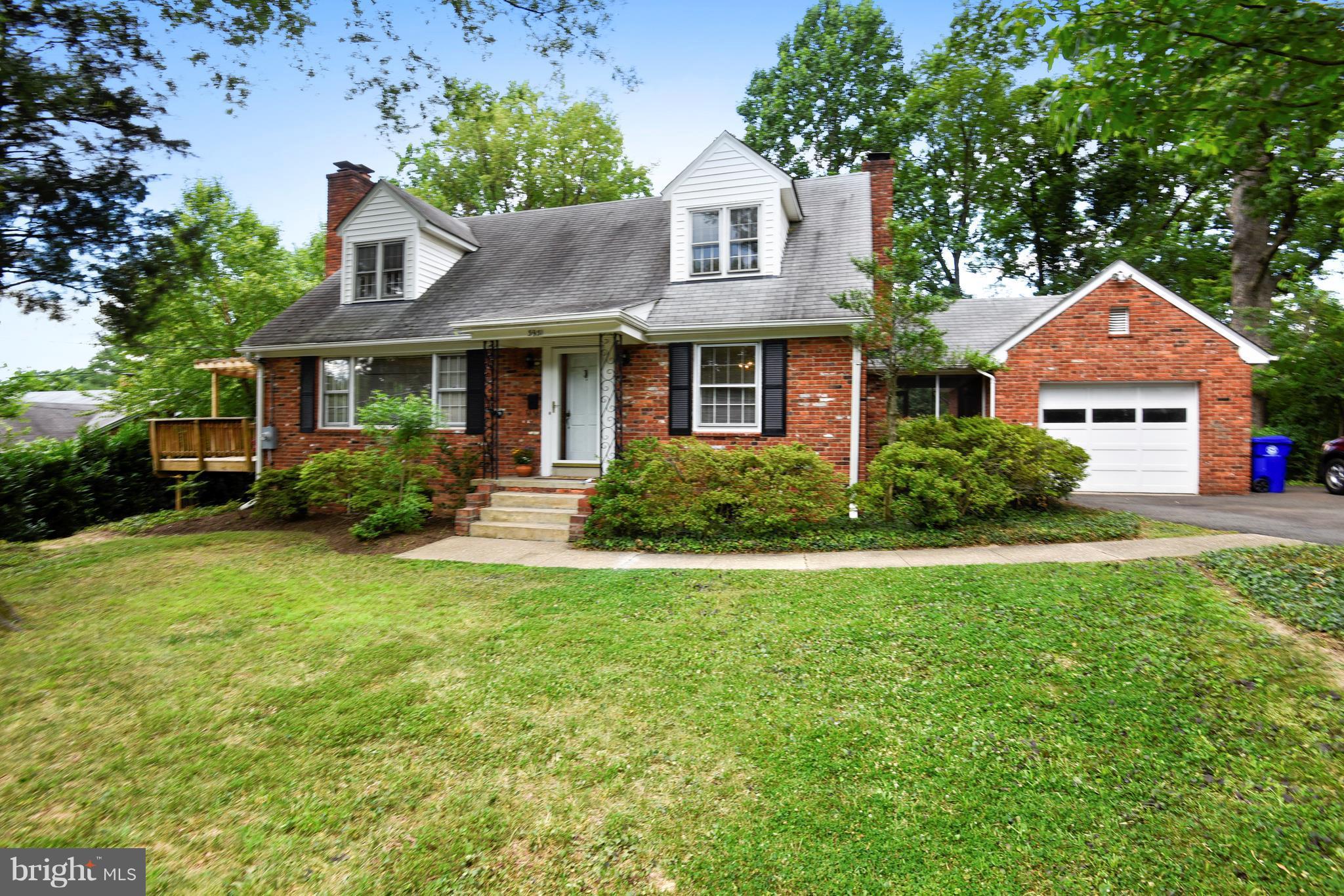 3931 Chesterbrook Road Arlington, VA 22207 - Photo 1 of 28 Classic Cape Cod, your new home