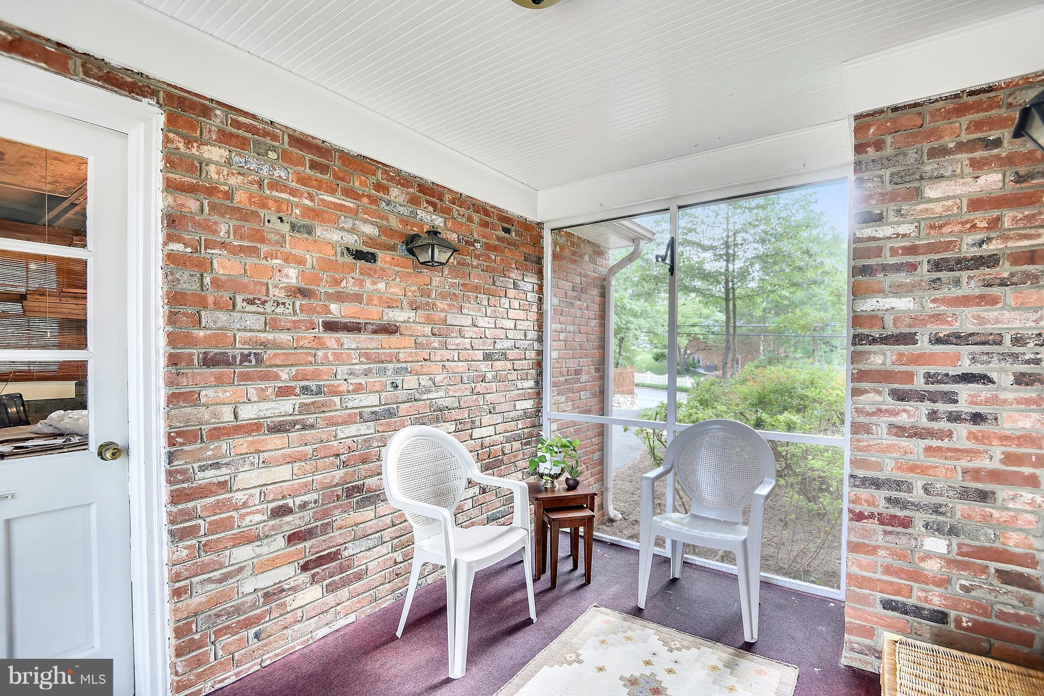 3931 Chesterbrook Road Arlington, VA 22207 - Photo 8 of 28 Breezeway/screened porch between house and garage