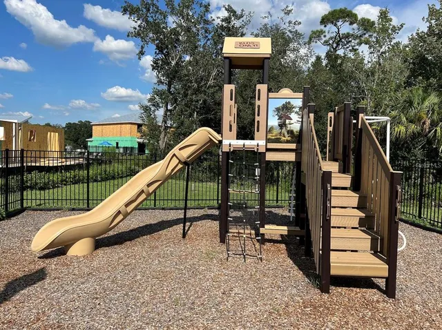 a park with kid zone