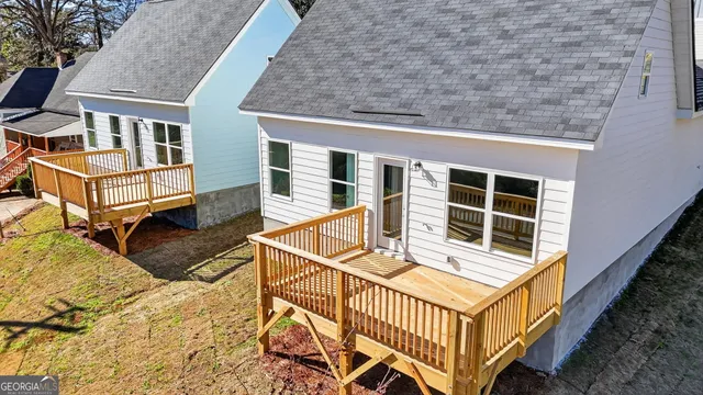 a front view of a house with balcony