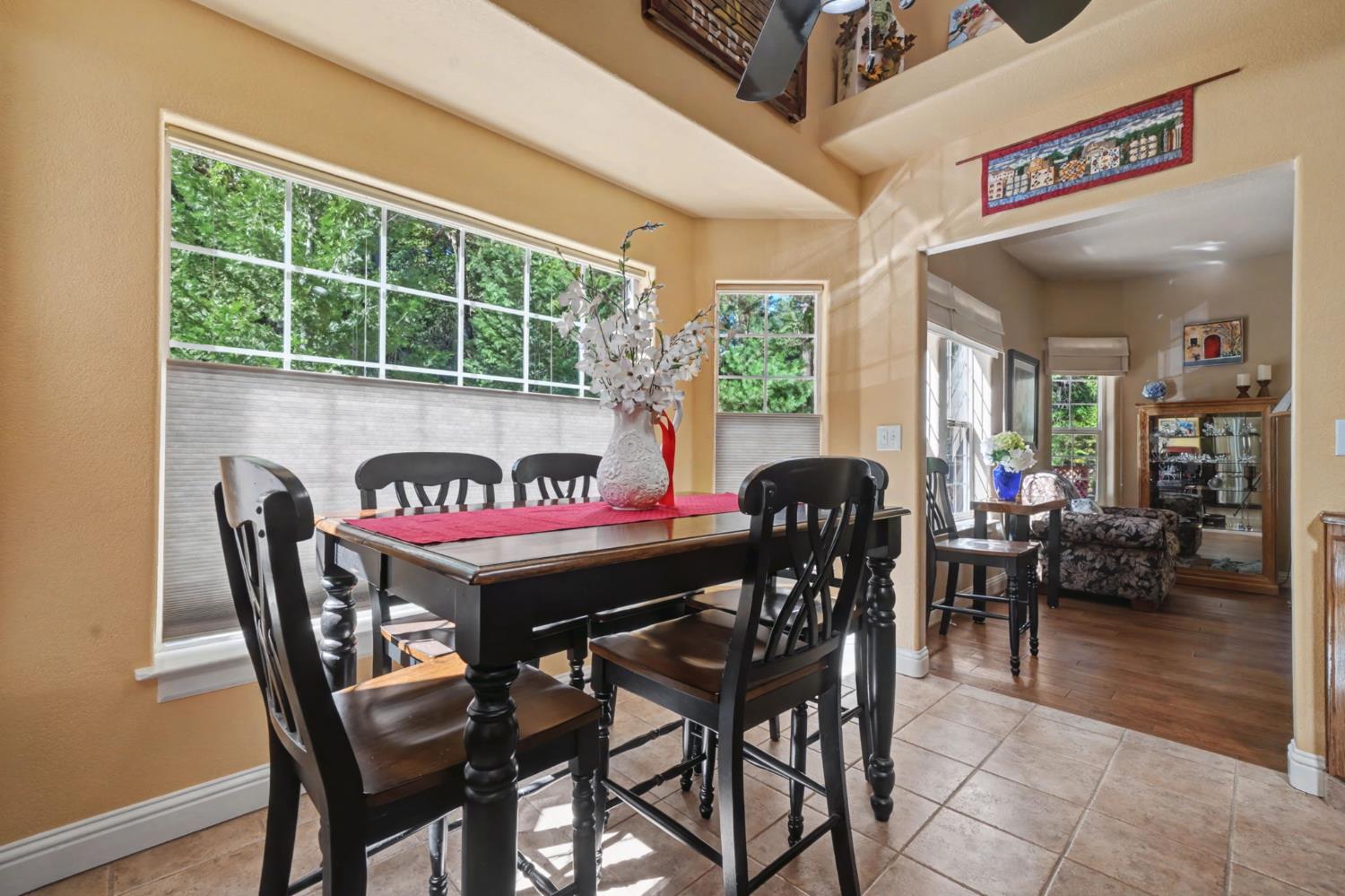 16111 Pioneer Creek Road Pioneer, CA 95666 - Photo 17 of 59 a view of a dining room with furniture window and outside view