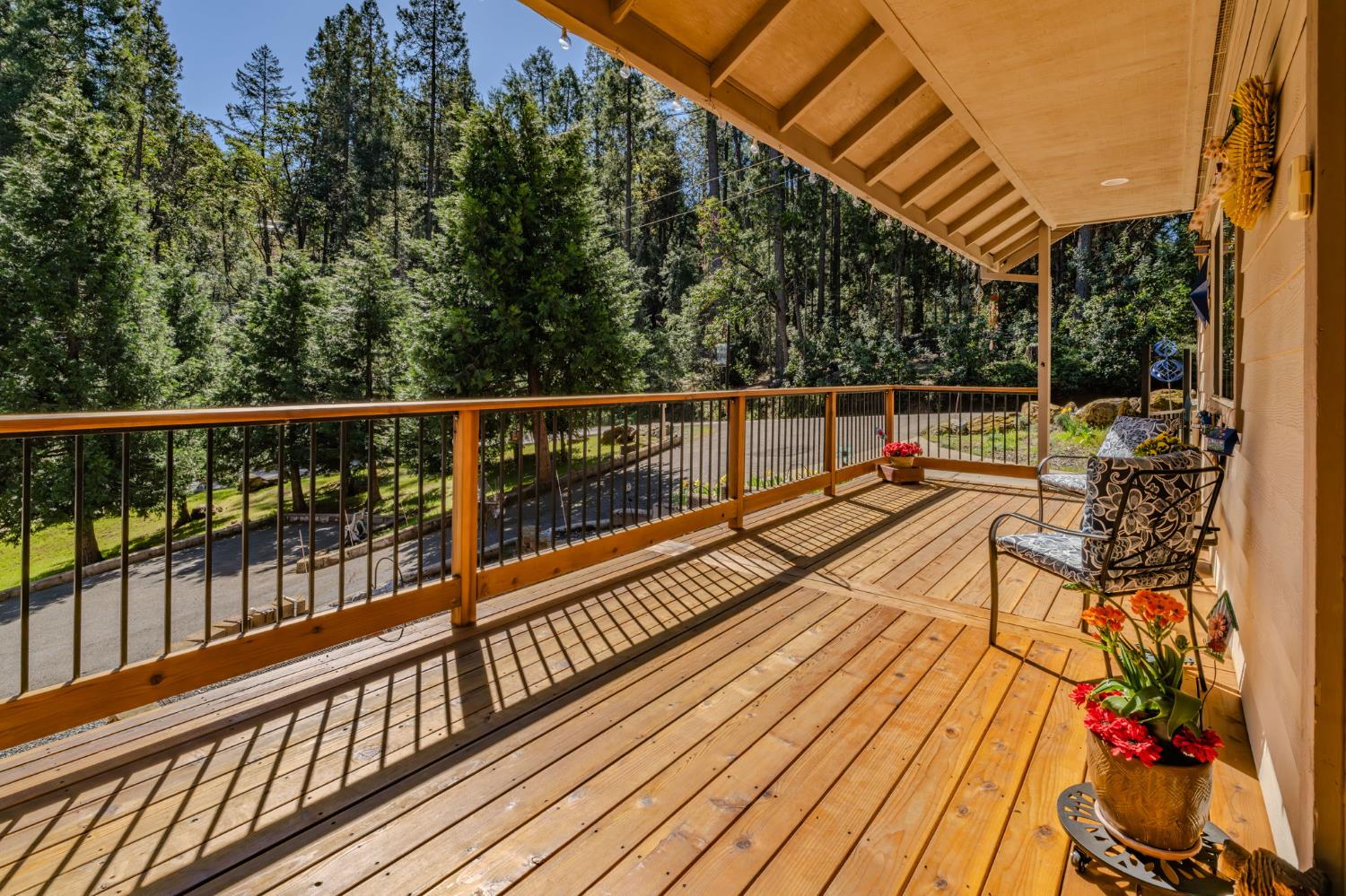 16111 Pioneer Creek Road Pioneer, CA 95666 - Photo 7 of 59 a view of balcony with wooden floor and outdoor space