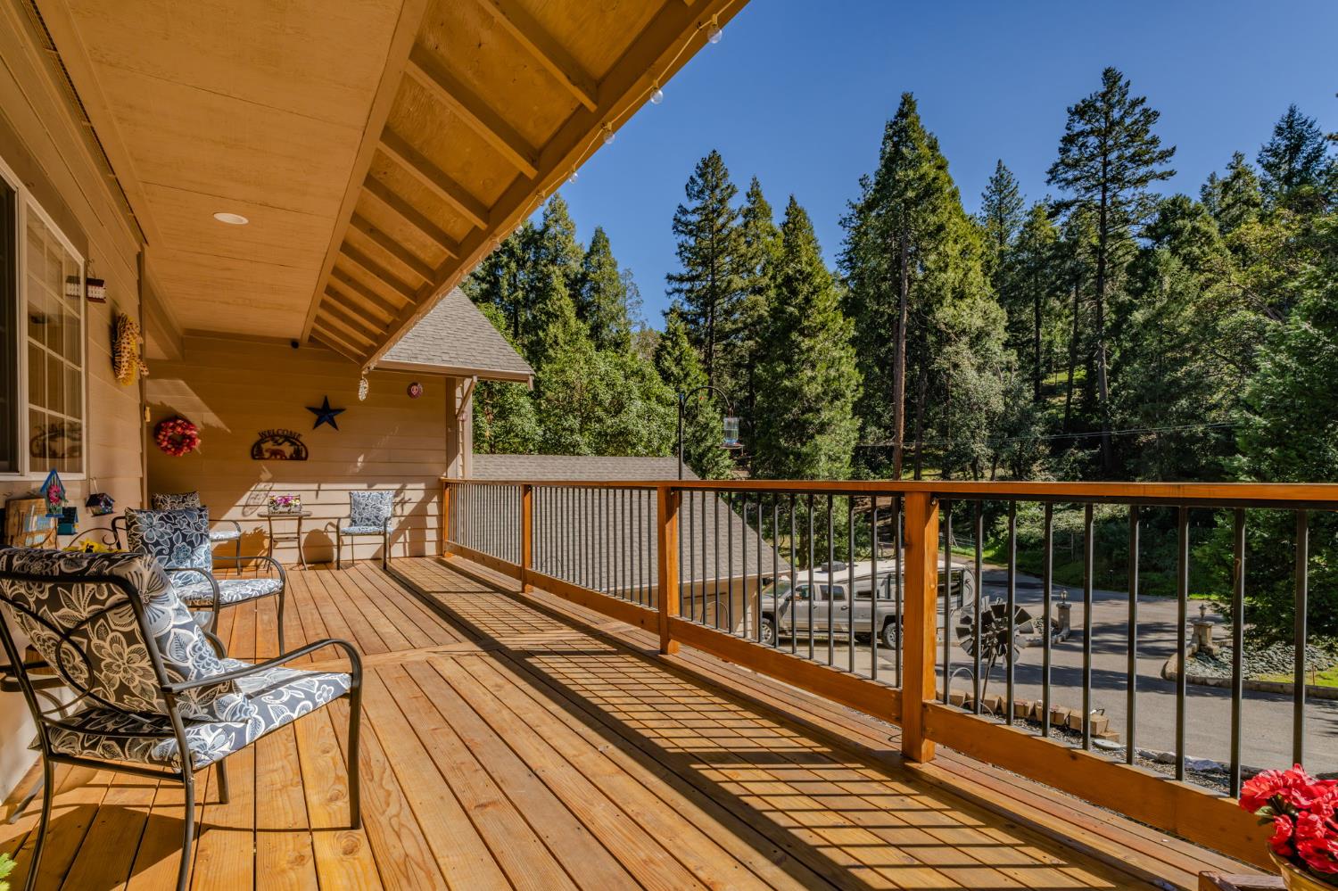16111 Pioneer Creek Road Pioneer, CA 95666 - Photo 8 of 59 a view of a chairs and tables in the balcony