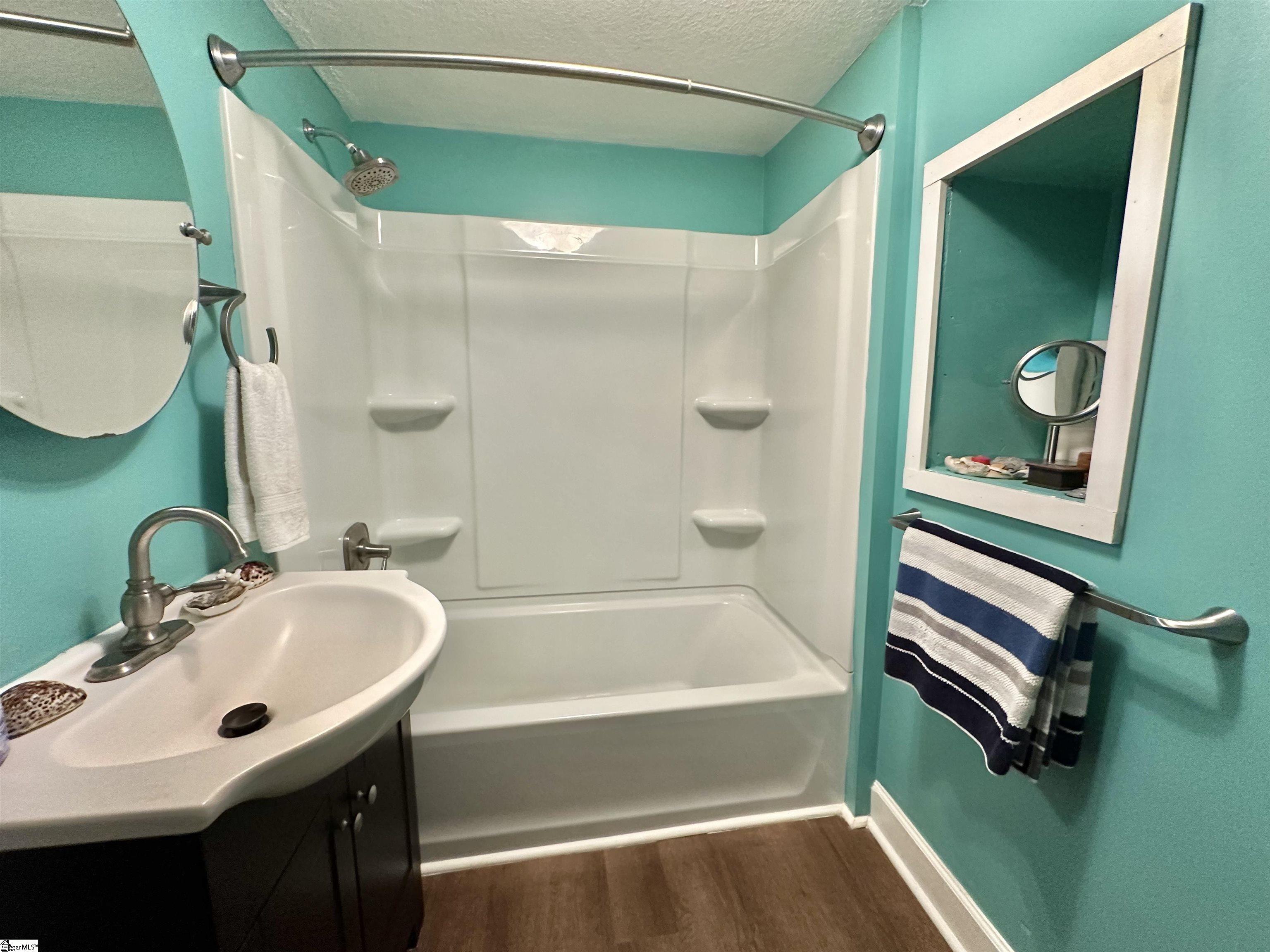 760 Cherokee Road Pelzer, SC 29669 - Photo 23 of 36 Newly Renovated Hall Bath