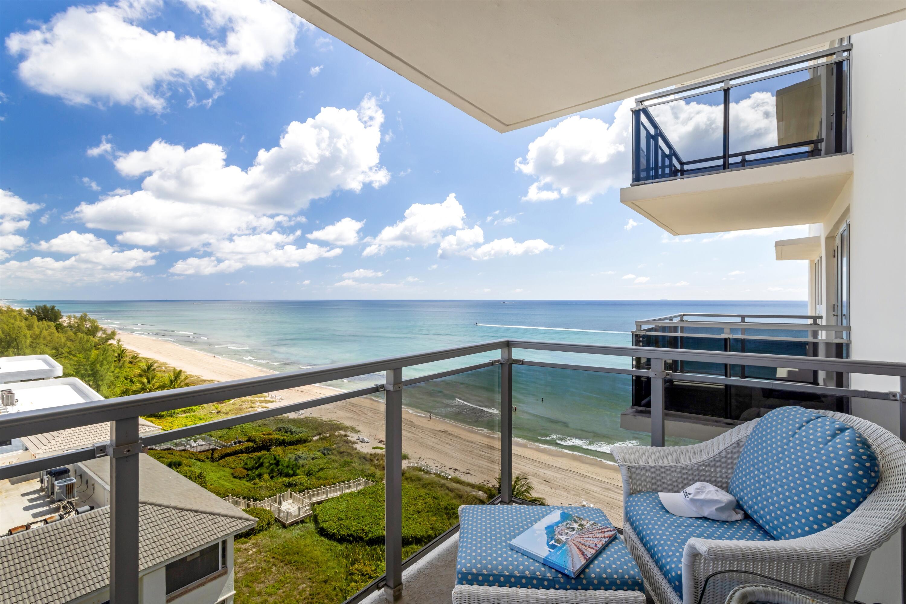 2066 North Ocean Boulevard, Unit 10NW Boca Raton, FL 33431 - Photo 2 of 28 OCEANVIEW BALCONY