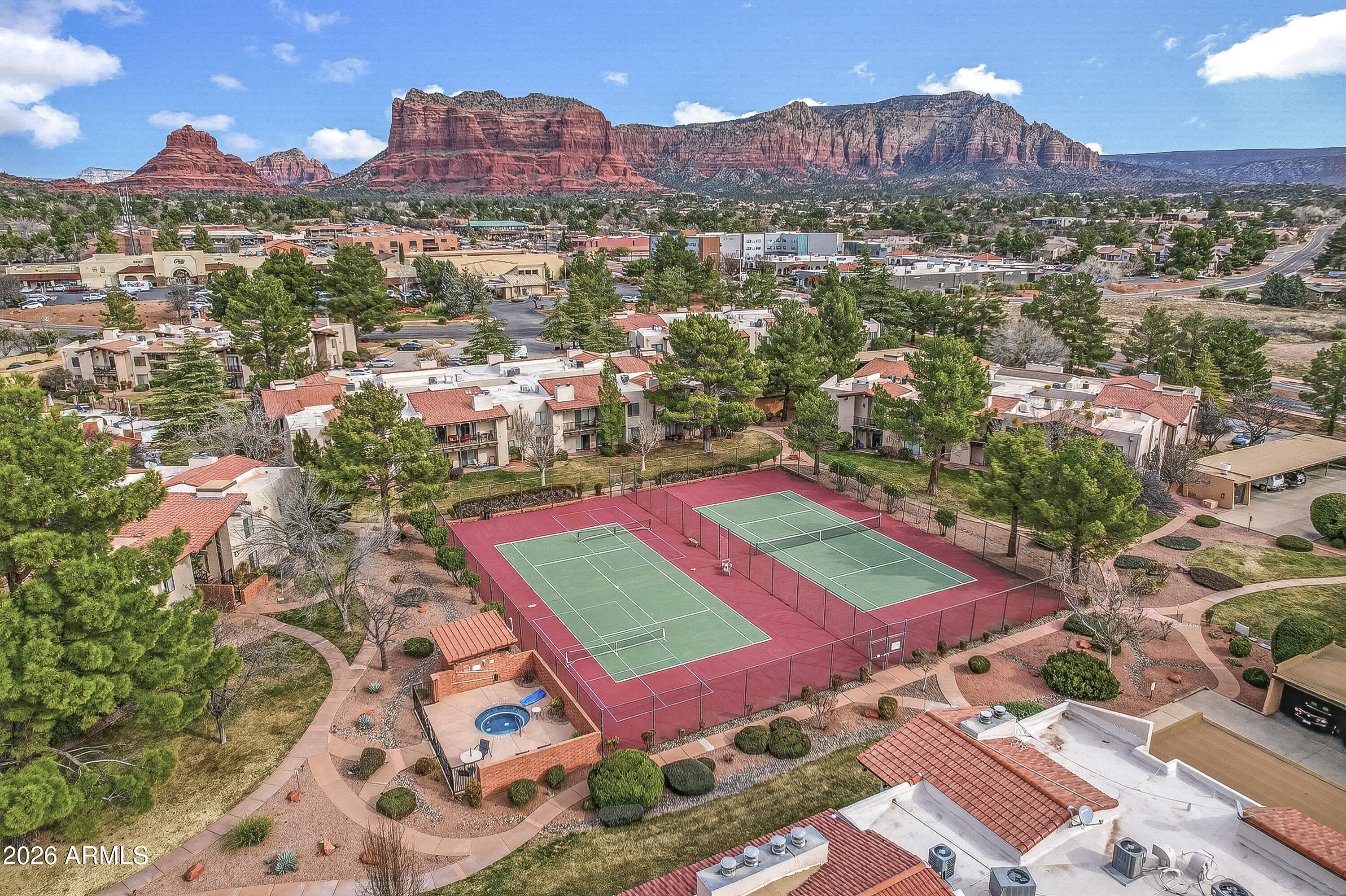 65 Verde Valley School Road, Unit E3 Sedona, AZ 86351 - Photo 2 of 24 an aerial view of a houses