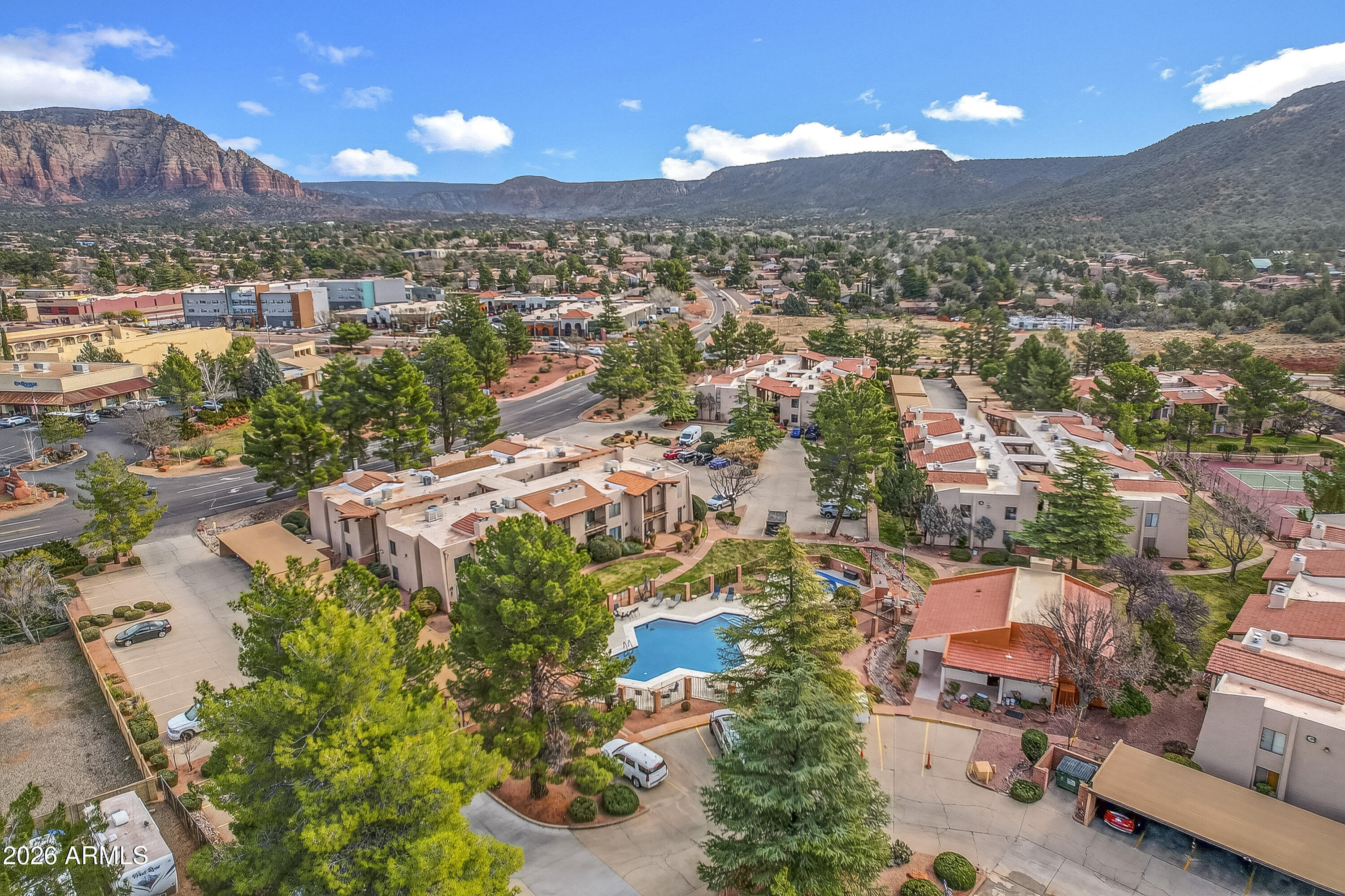 65 Verde Valley School Road, Unit E3 Sedona, AZ 86351 - Photo 24 of 24 an aerial view of a city