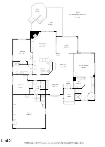 $1,200,000 | 1230 Arnolds Woods Road, Chapel Hill, NC 27516