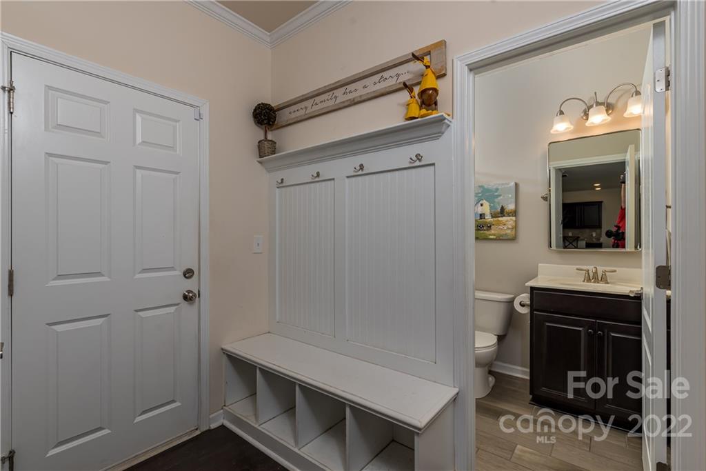 239 Keating Pl Drive Fort Mill, SC 29708 - Photo 15 of 33 a view of bathroom with a sink and mirror