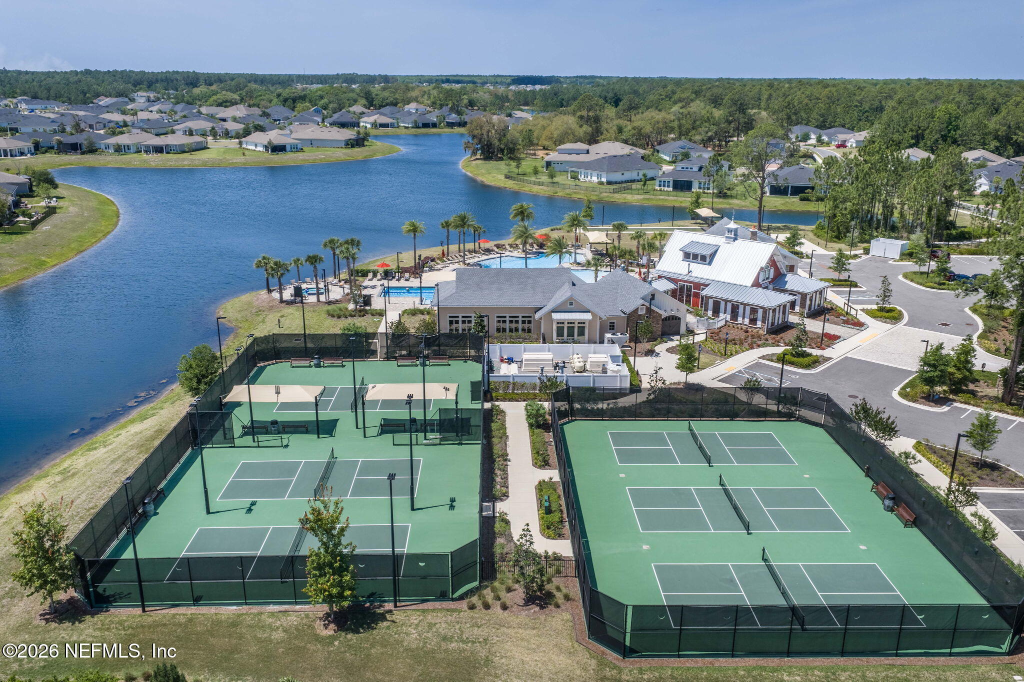 813 Rustic Mill Dr Street St. Augustine, FL 32092 - Photo 36 of 57 Tournament-Class Pickleball Courts
