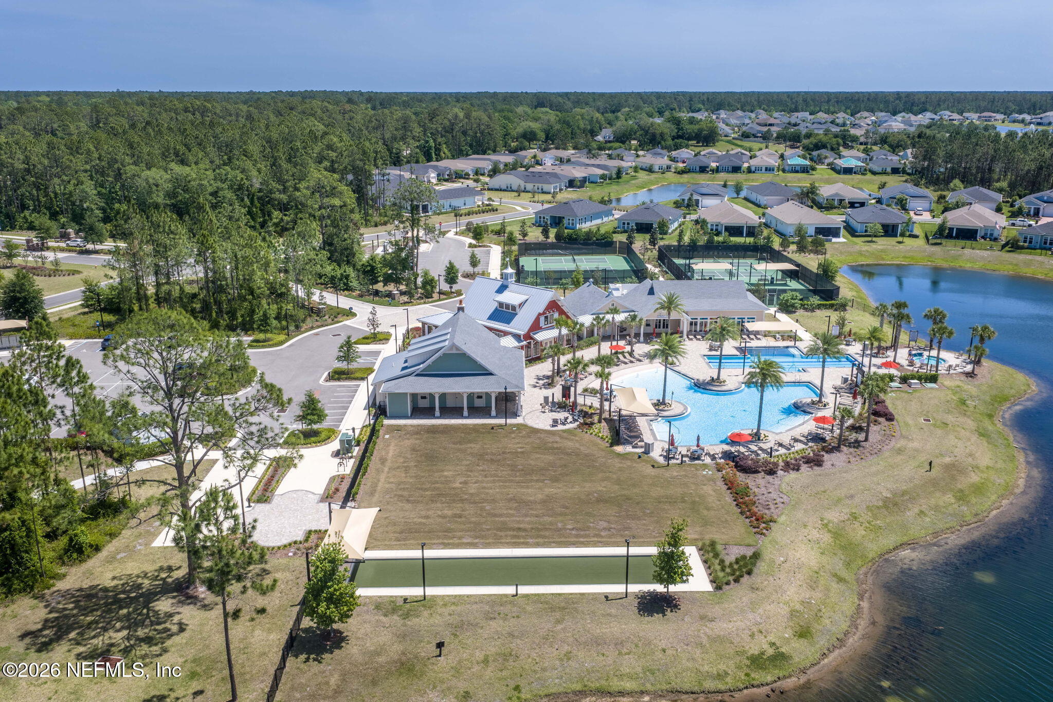 813 Rustic Mill Dr Street St. Augustine, FL 32092 - Photo 40 of 57 Bocce Ball Court