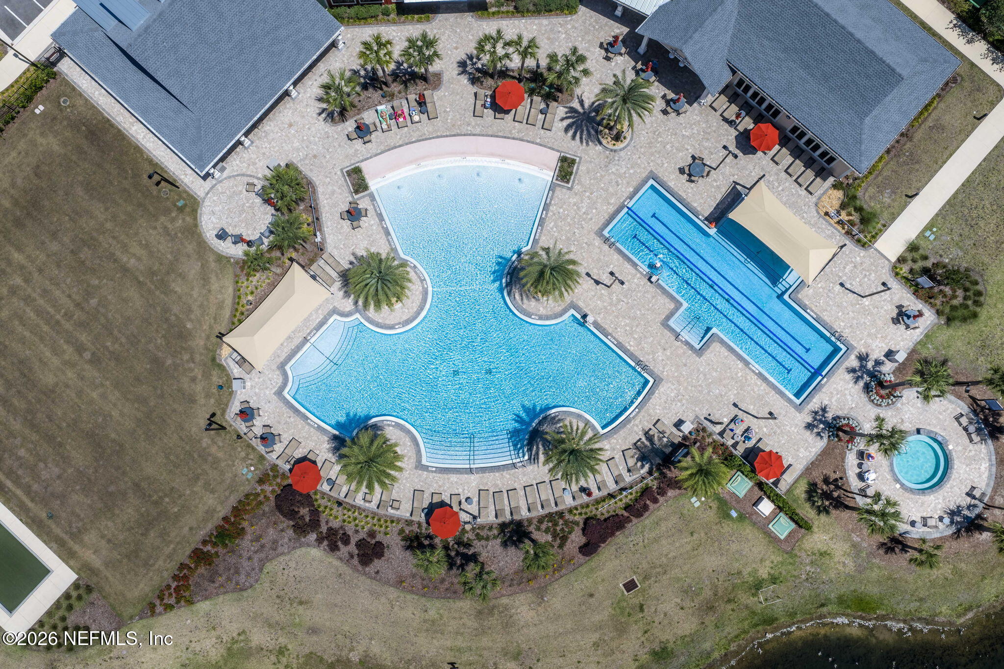 813 Rustic Mill Dr Street St. Augustine, FL 32092 - Photo 41 of 57 Resort-Style Pool and Spa