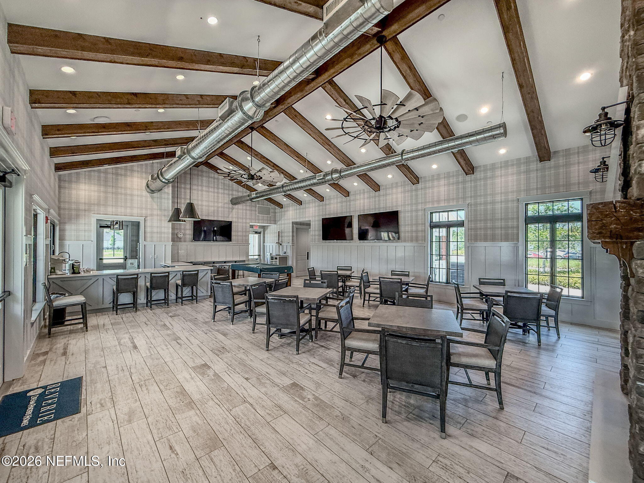 813 Rustic Mill Dr Street St. Augustine, FL 32092 - Photo 45 of 57 a outdoor space with lots of furniture and wooden floor