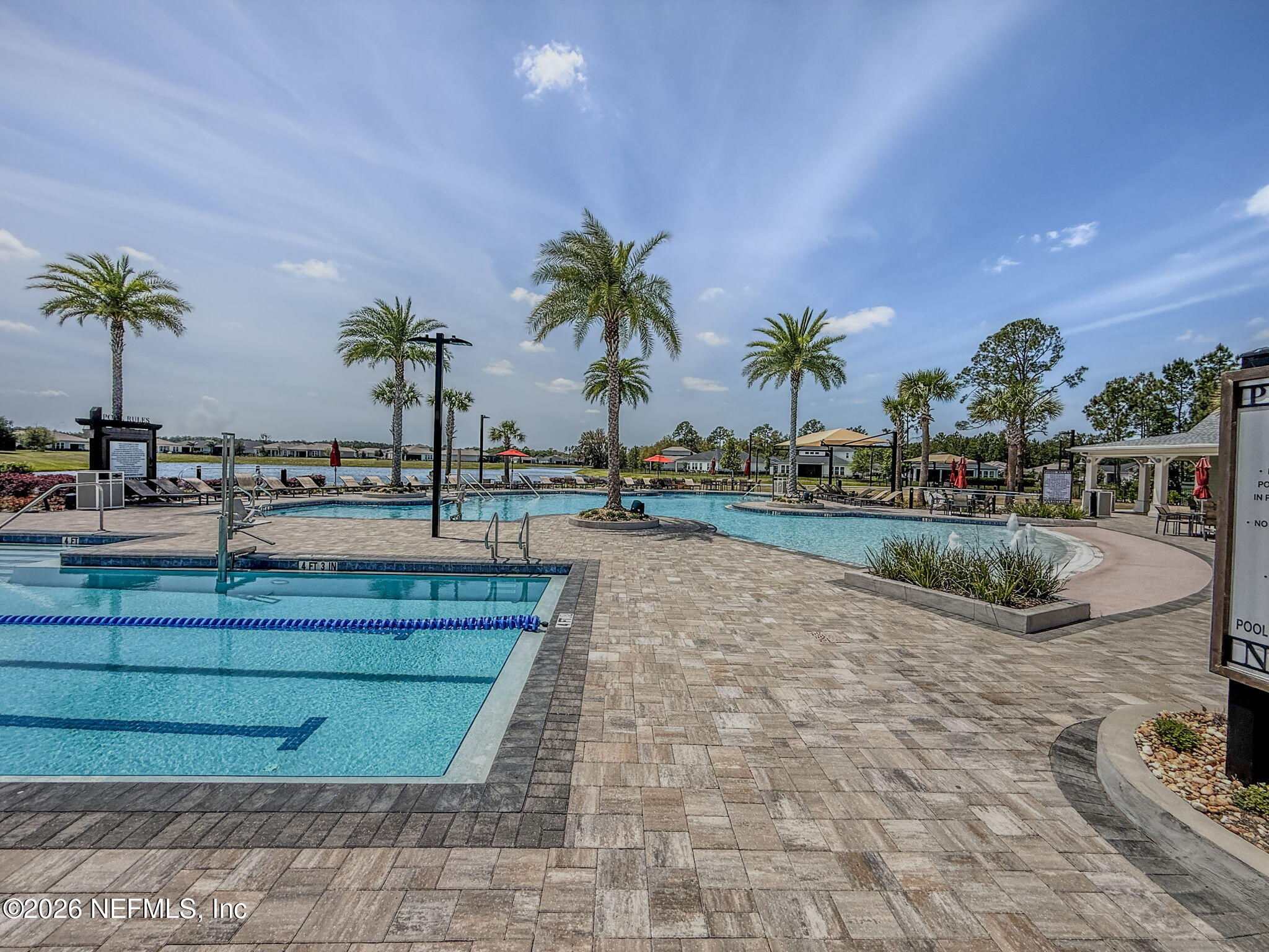 813 Rustic Mill Dr Street St. Augustine, FL 32092 - Photo 56 of 57 a view of outdoor space with palm trees