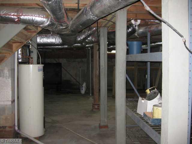 150 Cook Street Rural Hall, NC 27045 - Photo 13 of 15 Other. Unfinished basement. Nice for storage, and a workshop area.