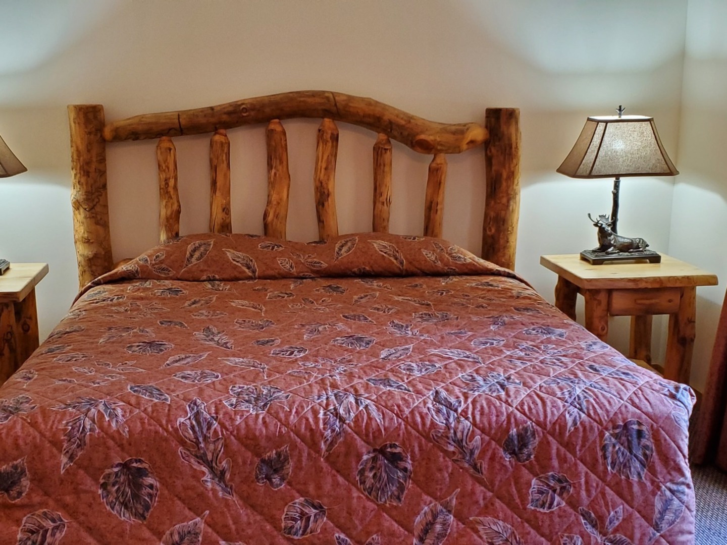 2643 North Illinois Rt 178 Road, Unit I4 Utica, IL 61373 - Photo 20 of 23 a bedroom with a bed and a lamp