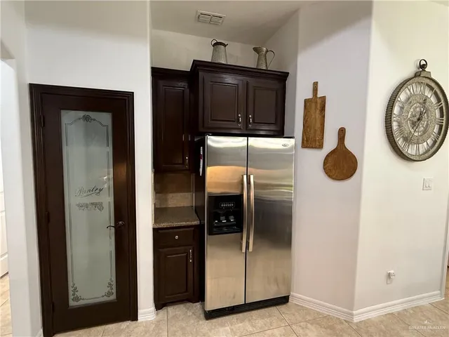 a view of a hallway with elevator