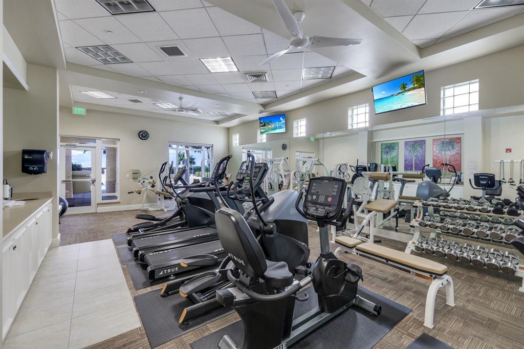 3313 Sunset Key Circle, Unit 404 Punta Gorda, FL 33955 - Photo 26 of 49 a view of a room with gym equipment