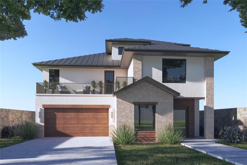 9 Sera Avenue Irving, TX 75063 - Photo 2 of 6 a front view of a house with garden