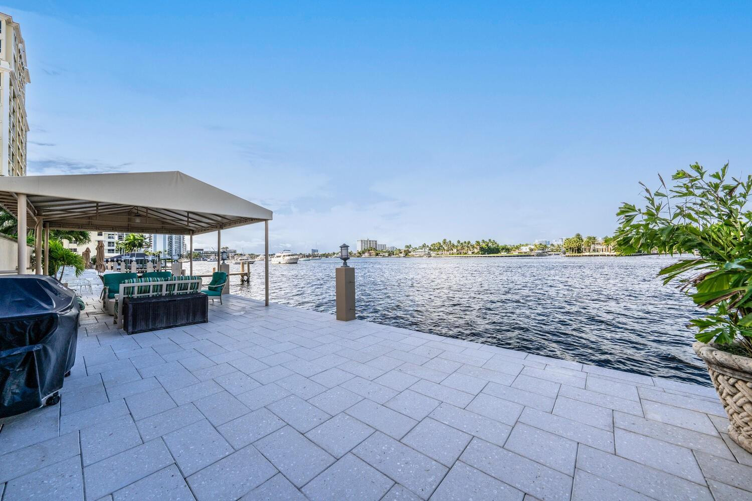 215 North Birch Road, Unit 4C Fort Lauderdale, FL 33304 - Photo 27 of 32 a view of outdoor space with seating area