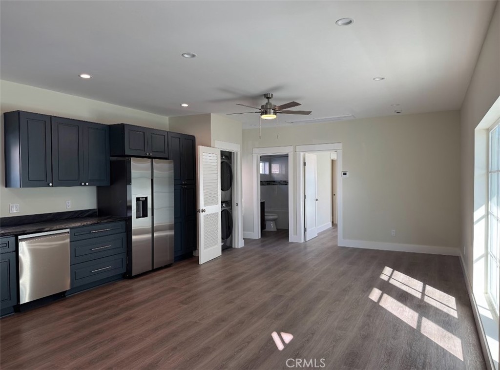 1319 Amapola Avenue Torrance, CA 90501 - Photo 17 of 17 a view of a kitchen with stainless steel appliances a refrigerator and a stove top oven