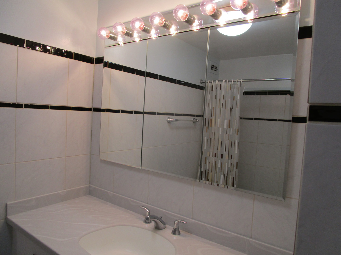 5445 North Sheridan Road, Unit 3311 Chicago, IL 60640 - Photo 14 of 15 a bathroom with a shower and a sink