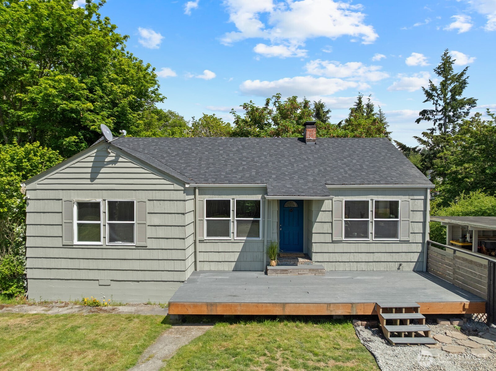 307 4th Street Steilacoom, WA 98388 - Photo 3 of 39 a house view with a outdoor space
